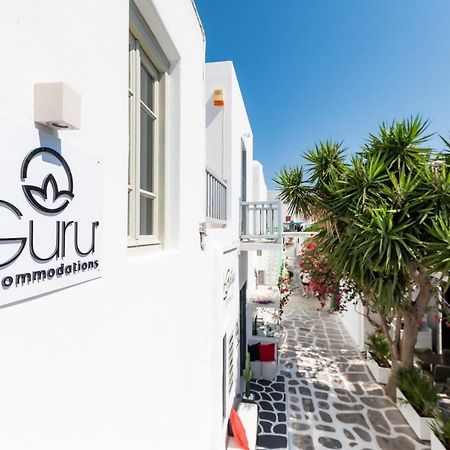 Guru Accommodations Mykonos Town エクステリア 写真
